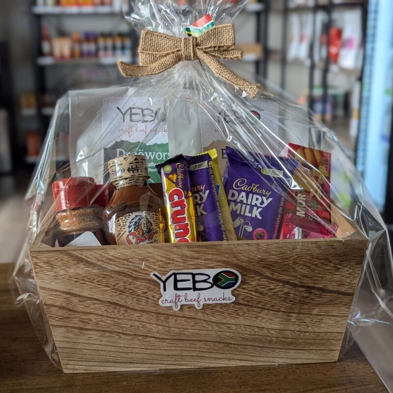 How to gift biltong in a wooden box