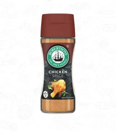a bottle of Robertsons chicken spice