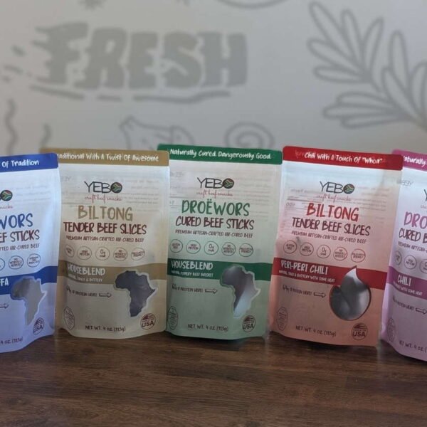 Biltong Protein Snacks in a variety of flavors
