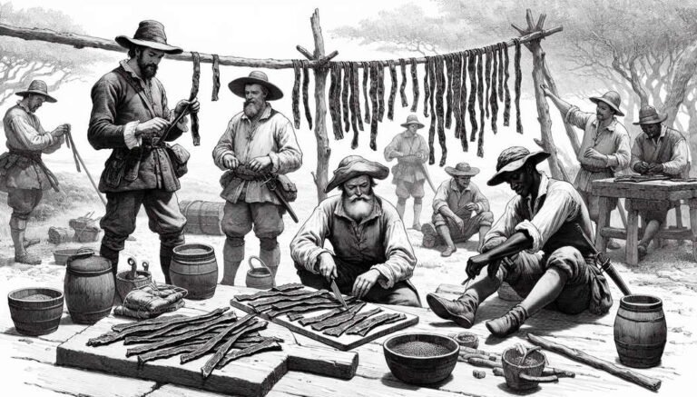 Dutch settlers biltong