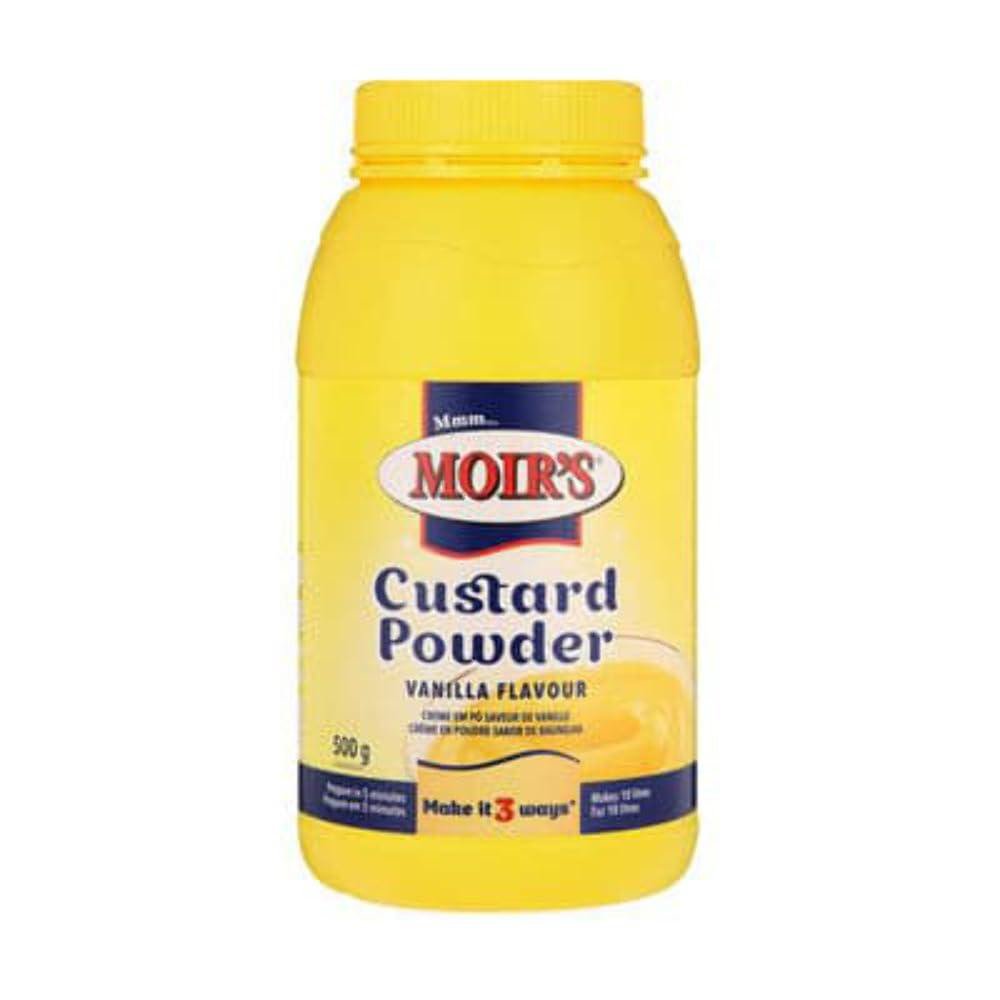 MOIRS-Custard-Powder-Vanilla-500g MOIRS-Custard-Powder-Vanilla-500g - Image 1