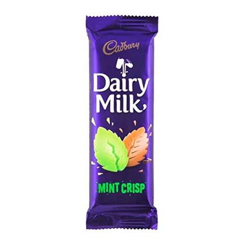 Cadbury Dairy Milk Mint Crisp 80g Cadbury Dairy Milk Mint Crisp 80g - Image 1