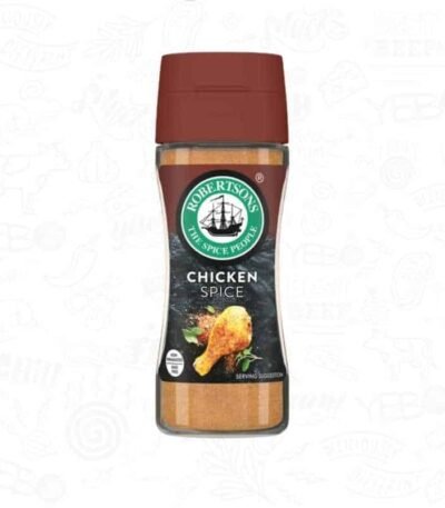 a bottle of Robertsons chicken spice